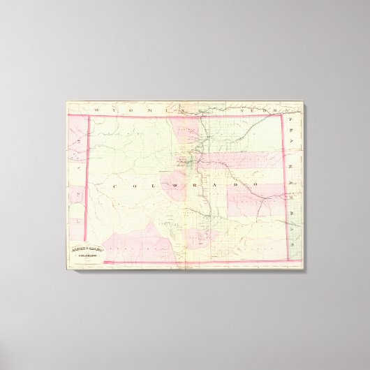 コロラド3 キャンバスプリント (正面)