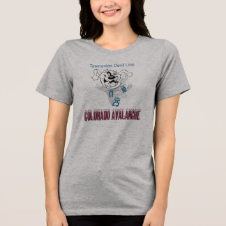 コロラド・アバランチのタスマニアンデビルライン トライブレンドＴシャツ
