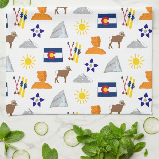 コロラド キッチンタオル (折り畳み)