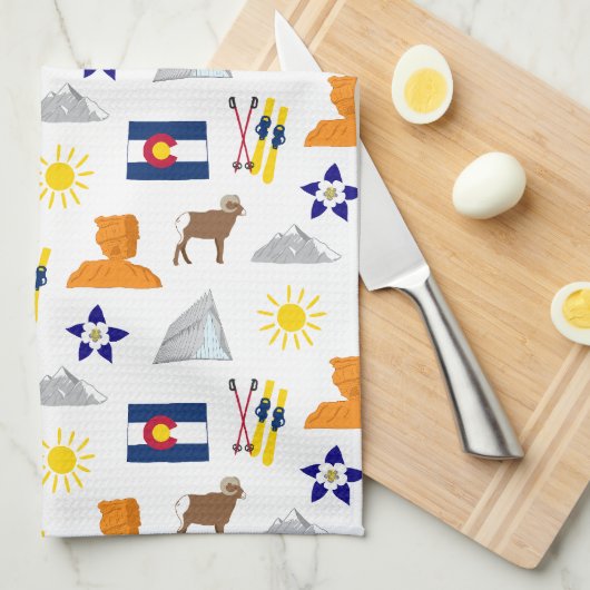 コロラド キッチンタオル (四つ折り)