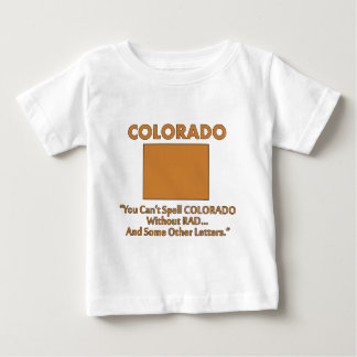 コロラド - 'コロラド'って'ラド'抜きじゃスペルできないよね ベビーTシャツ