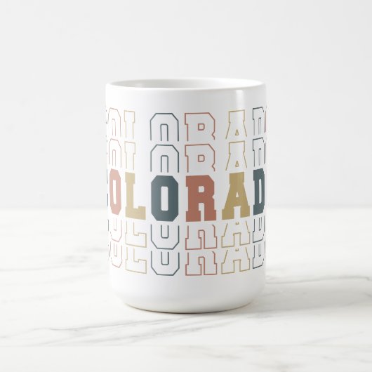 コロラド コーヒーマグカップ (中央)