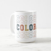 コロラド コーヒーマグカップ (正面左)