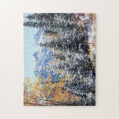 コロラド、サンフアン山脈、初雪 ジグソーパズル (縦)