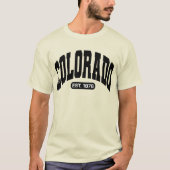 コロラド シャツ、ゲームデー & 大学ギフト 彼女へのプレゼント Tシャツ (正面)
