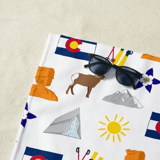 コロラド ビーチタオル (インサイチュ)