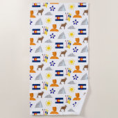 コロラド ビーチタオル (正面)