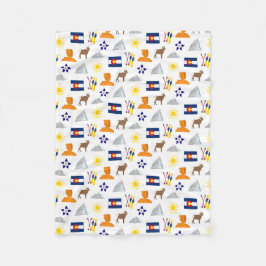 コロラド フリースブランケット