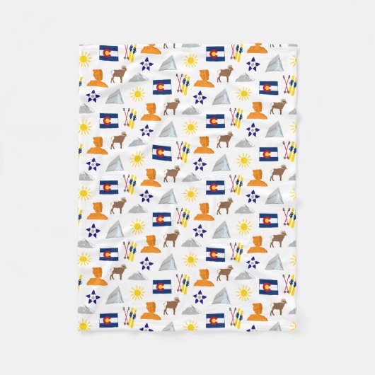 コロラド フリースブランケット (正面)