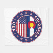 コロラド フリースブランケット (正面(横))