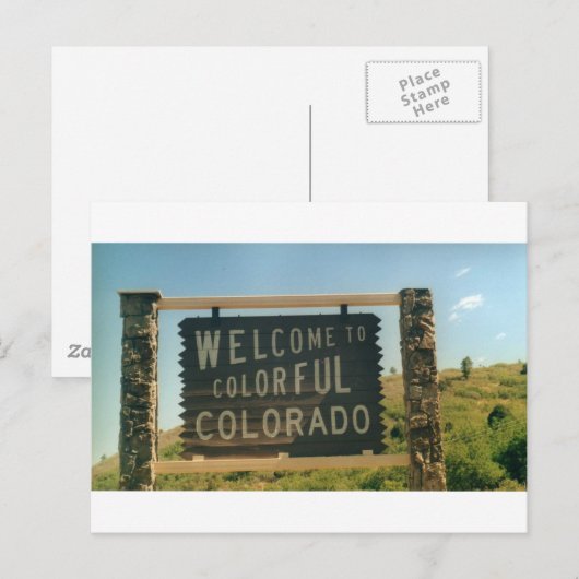 コロラド ポストカード (正面/裏面)