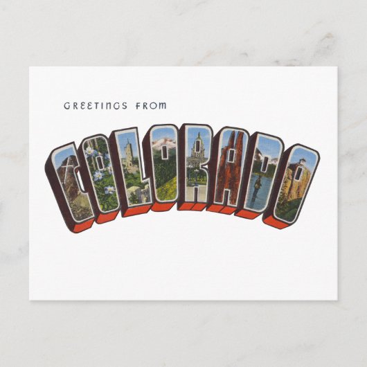 コロラド ポストカード (正面)