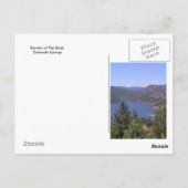 コロラド ポストカード (裏面)