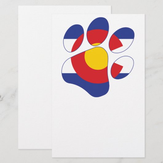 コロラド・ポーズ 便箋 (正面/裏面)