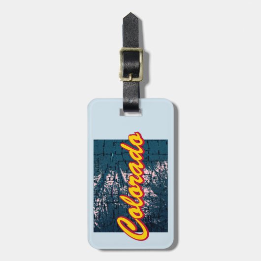 コロラド ラゲッジタグ (正面縦)