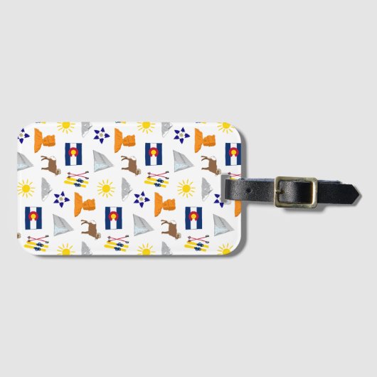 コロラド ラゲッジタグ (正面横)