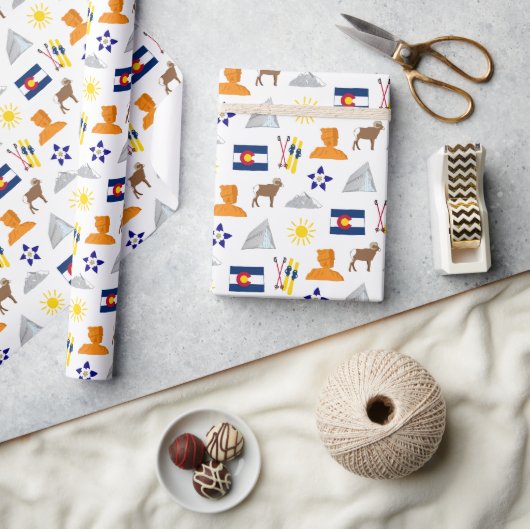 コロラド ラッピングペーパー (クラフト)