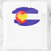 コロラド・ラブ 楕円形シール (バッグ)