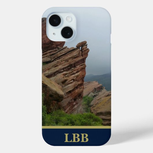 コロラド・レッド・ロックス パーソナライズド Case-Mate iPhoneケース (裏面)