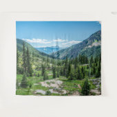 コロラド·ワイルドネス/驚くべき平和な景色 タペストリー (正面(横))