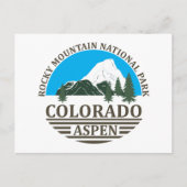 コロラド《植物》アスペンスキーリゾートブルースカイ シーズンポストカード (正面)