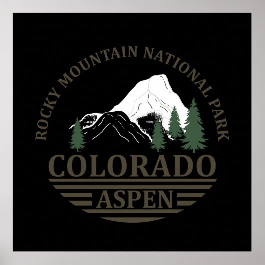 コロラド《植物》アスペンスキーリゾート ポスター (正面)