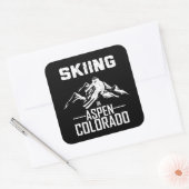 コロラド《植物》アスペンスキー スクエアシール (封筒)