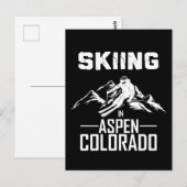 コロラド《植物》アスペンスキー ポストカード (正面/裏面)