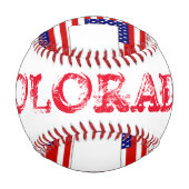 コロラド 野球ボール (裏面)