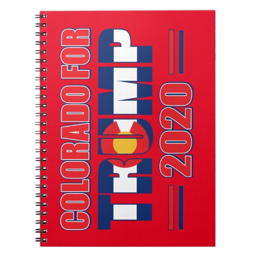 コロラド – for-TRUMP-2020 ノートブック (正面)
