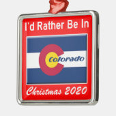 コロラドCOに行きたい メタルオーナメント (左)