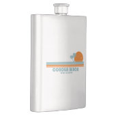 コロラビーチノースカロライナサンパームツリーズ フラスク (右)