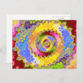 コロラマ緩和曲線 ポストカード (正面/裏面)