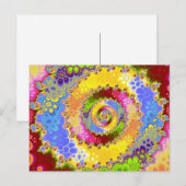 コロラマ緩和曲線 ポストカード (正面/裏面)