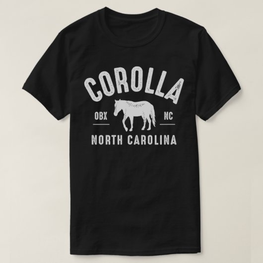 コロラワイルドホース Tシャツ (デザイン正面)