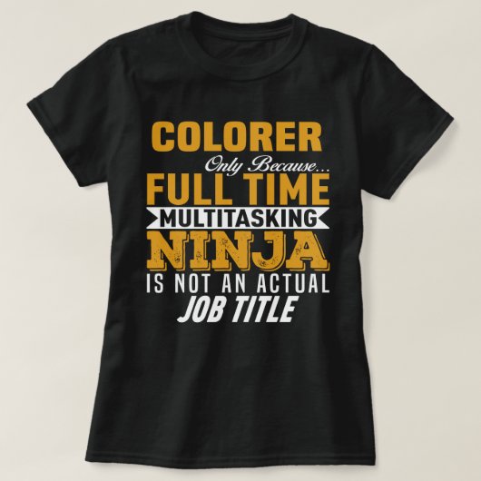コロラー Tシャツ (デザイン正面)