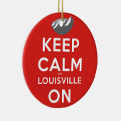 コロラ保ド州ルイビルの静かでルイビル セラミックオーナメント (右)