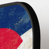 コロラ動揺してド州旗モノグラム ピックルボールラケット (左詳細)