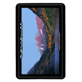 コロラ威厳のあるド州マルーンベル～《植物》アスペン マグネット (縦)