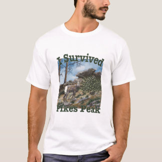 コロラ生き延びド州Iパイクスピーク Tシャツ