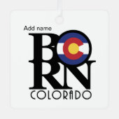 コロラ生まれドカスタム メタルオーナメント (正面)