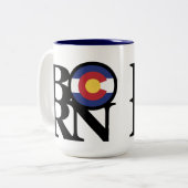 コロラ生まれド15oz ツートーンマグカップ (正面左)