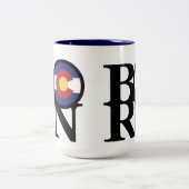 コロラ生まれド15oz ツートーンマグカップ (中央)