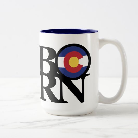 コロラ生まれド15oz ツートーンマグカップ (右)