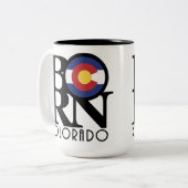コロラ生まれド15oz ツートーンマグカップ (正面左)