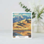 コロラ素晴らしド州サンドダネス国立公園 ポストカード (スタンド正面)