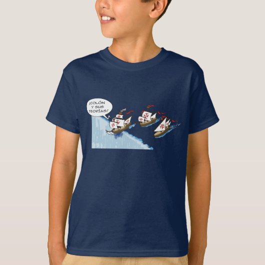 コロンとその理論 Tシャツ (正面)