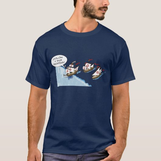 コロンとその理論 Tシャツ (正面)
