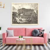 コロンナードハウス（アトランティックシティ） キャンバスプリント (インサイチュ (リビング))