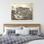 コロンナードハウス（アトランティックシティ） キャンバスプリント (インサイチュ (寝室))